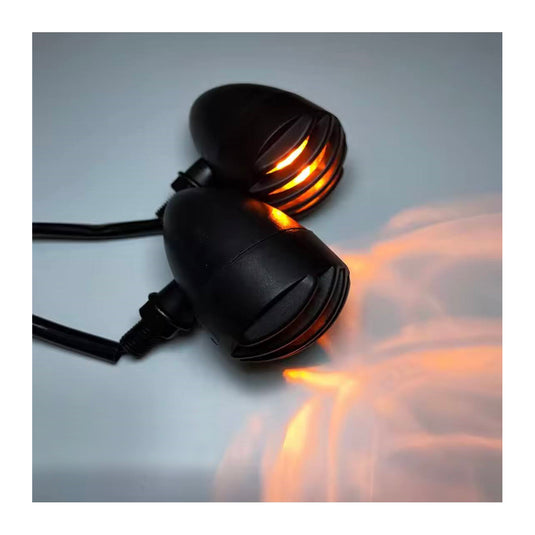Par piscas LED grelha plástico