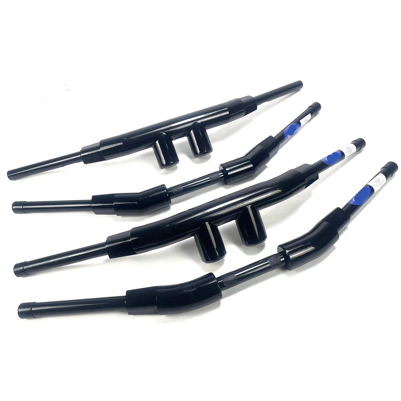 Load image into Gallery viewer, Detalhe do acabamento cromado do guiador T 2&quot; para Harley-Davidson Night Rod Special
