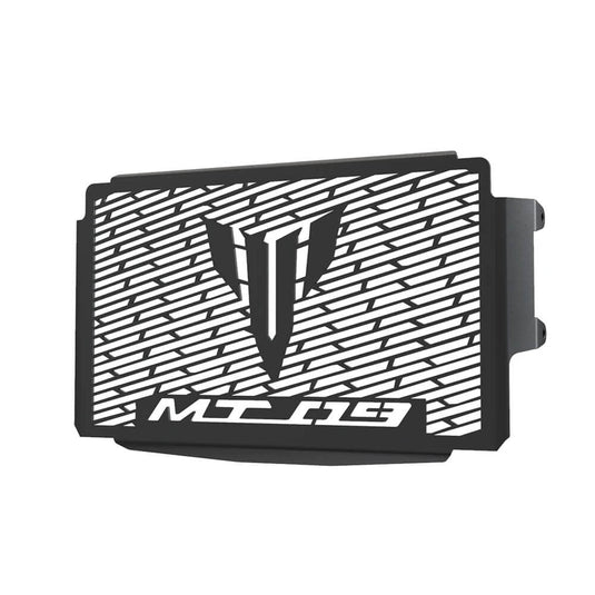 Proteção radiador Yamaha MT-09 2021-2024 - vista lateral design aerodinâmico
