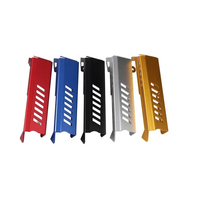 Load image into Gallery viewer, Proteção radiador FZ-09 vista lateral esquerda detalhe fixação
