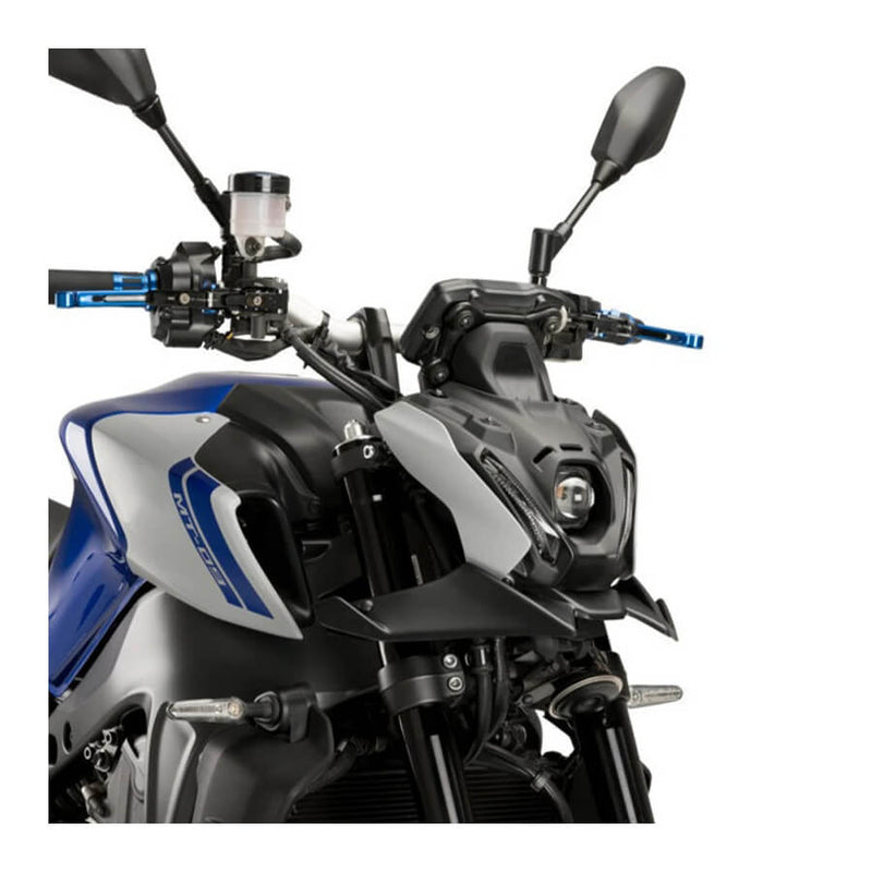 Load image into Gallery viewer, Detalhe do spoiler frontal racing para MT-09 melhorando aerodinâmica e estabilidade
