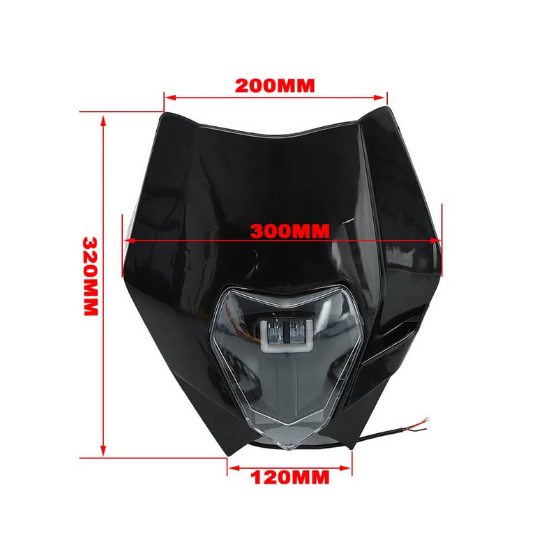Load image into Gallery viewer, Farol LED Universal para Moto KTM EXC SX XC XCW - Motocross e Supermoto
