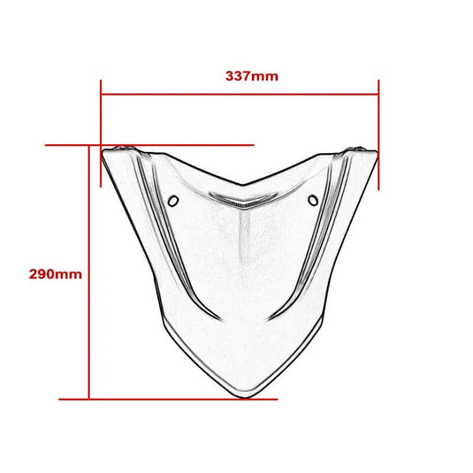 Extensão Bico Guarda-Lamas Dianteiro Yamaha Tenere 700