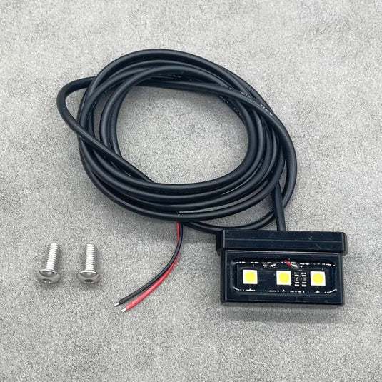 Instalação do suporte de matrícula LED na Kawasaki Z1000SX 2020-2021 