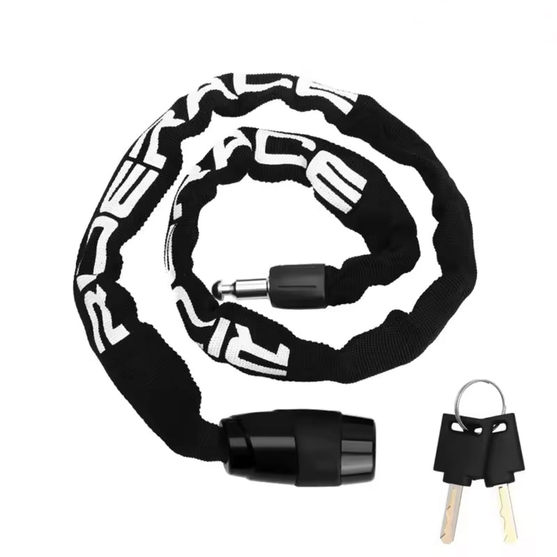 Carregue imagem no visualizador da galeriaCorrente antifurto moto - cadeado alta segurança 95 cm 2 chaves
