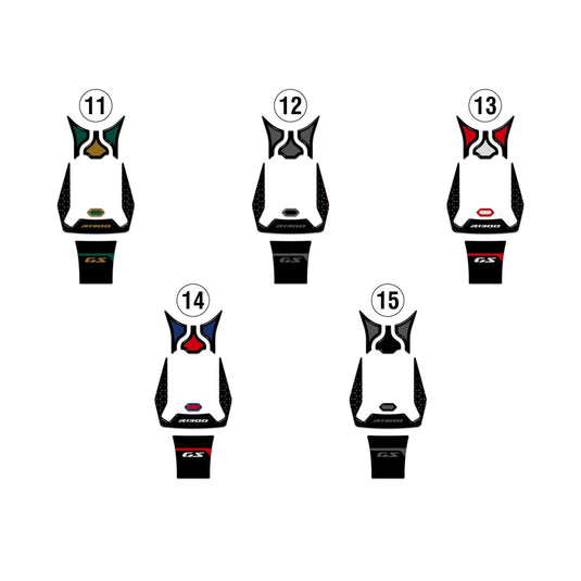 Kit proteção 3D para BMW R1300GS Adventure 2024-2025 resistente a UV e intempéries