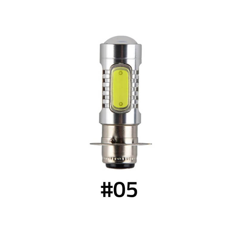 Carregue imagem no visualizador da galeriaLâmpada LED moto farol frontal - modelo H4 feixe de luz
