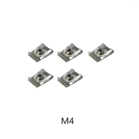 Molas metálicas (5 unidades) carenagem aço inoxidável M4 M5 M6 M8