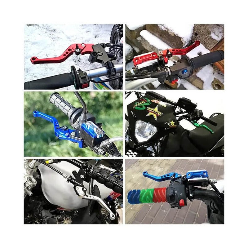 Carregue imagem no visualizador da galeriaManetes de travão e embraiagem ajustáveis universais 22 mm
