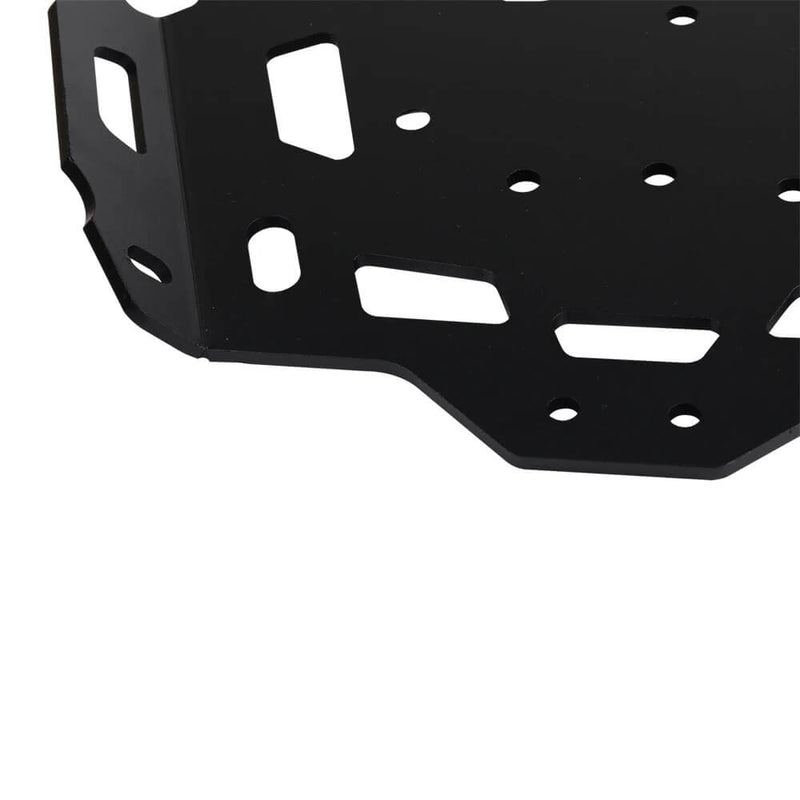 Load image into Gallery viewer, Vista traseira do suporte de bagagem instalado 
