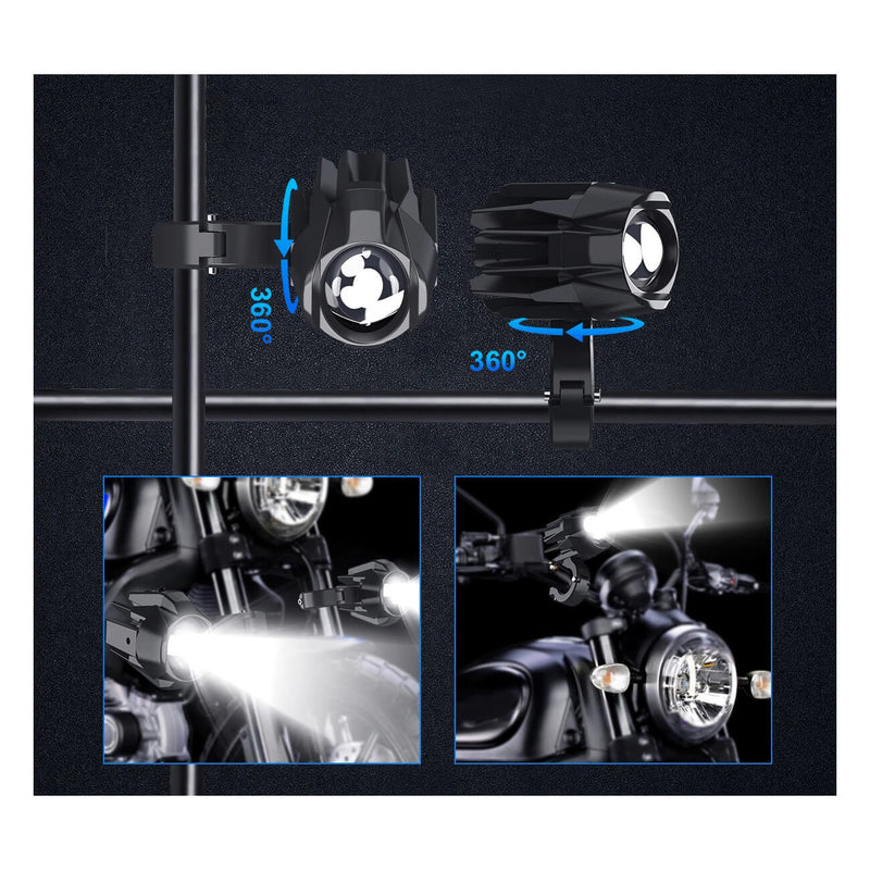 Carregue imagem no visualizador da galeriaFaróis de Nevoeiro LED - 6000K Super Brilhantes 50W
