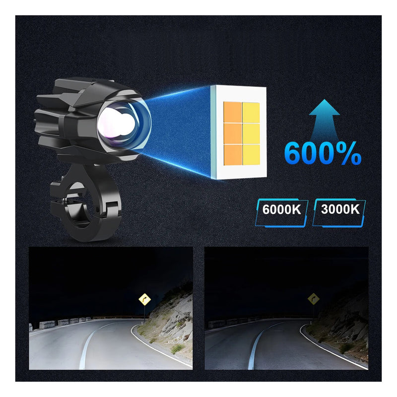 Carregue imagem no visualizador da galeriaFaróis de Nevoeiro LED - 6000K Super Brilhantes 50W
