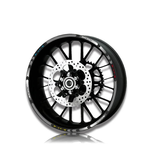 Kit autocolantes refletores Honda NC700 NC750 - Conteúdo da embalagem com faixas e logótipos