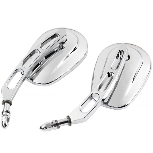 Par de espelhos retrovisores CNC para Harley-Davidson Softail e Sportster