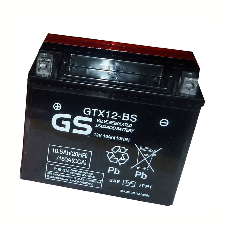 Carregue imagem no visualizador da galeriaBateria GS GTX12-BS — tecnologia AGM sem manutenção pronta a instalar 150A CCA
