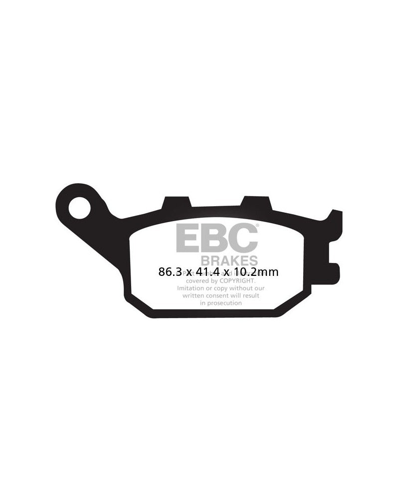Load image into Gallery viewer, Pastilhas travão EBC FA174HH sinterizadas Double-H alta performance para moto
