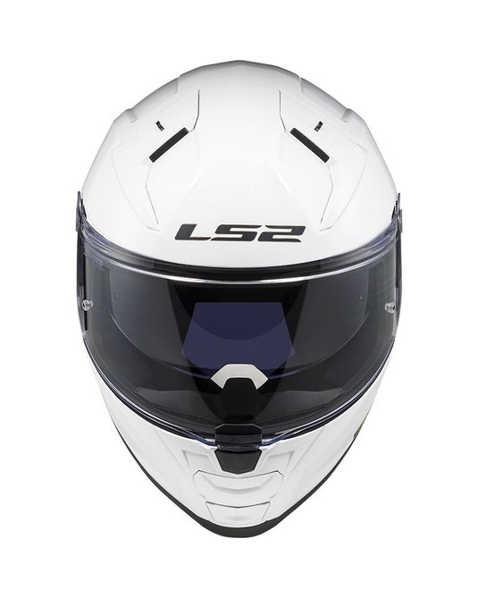 Capacete integral LS2 FF811 Vector II Solid Preto Mate – detalhe aerodinâmico