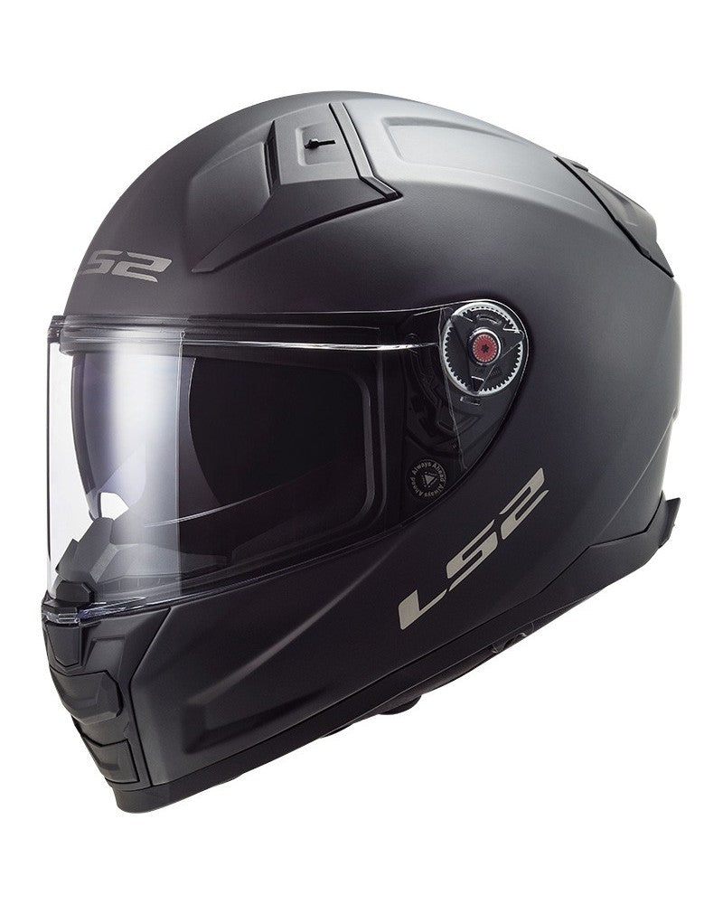 Load image into Gallery viewer, Capacete integral LS2 FF811 Vector II Solid Branco – vista lateral esquerda
