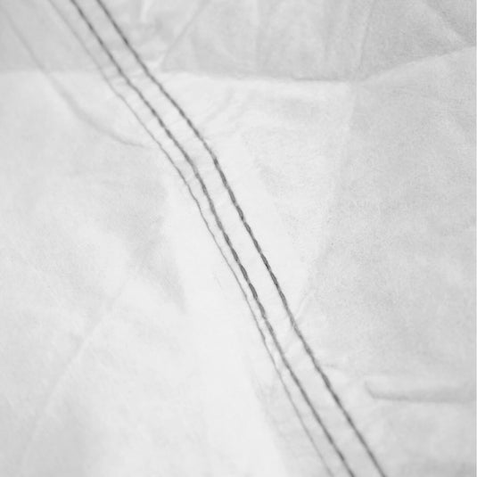 Detalhe da costura e acabamento da capa Deluxe