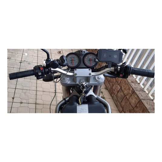 Guiador Universal 22 mm Alumínio CNC 720 mm para Moto - Várias Cores