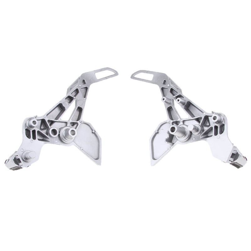 Carregue imagem no visualizador da galeriaApoios de Pés Honda Grom MSX125 - Par Esquerdo e Direito em Metal
