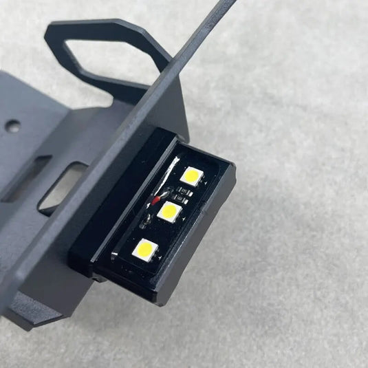 Suporte de matrícula em aço inoxidável para Kawasaki Z1000SX 2020-2021 