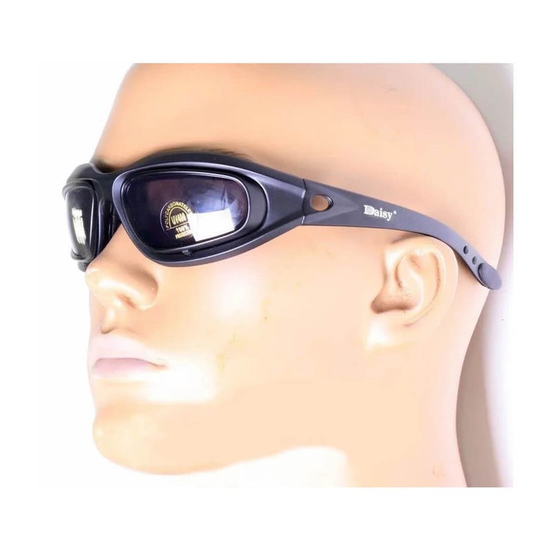 Load image into Gallery viewer, Óculos tácticos 4 Lentes intercambiáveis anti UV polarizados
