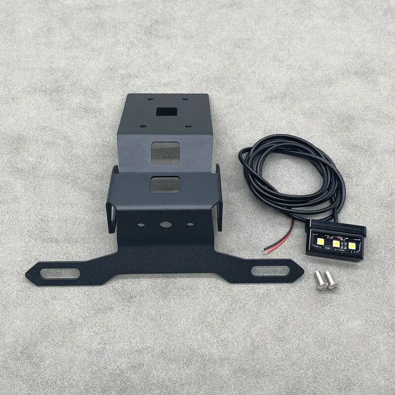 Load image into Gallery viewer, Suporte de matrícula Kawasaki Z1000SX com design limpo e funcional 
