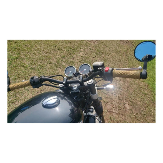 Guiador Universal 22 mm Alumínio CNC 720 mm para Moto - Várias Cores