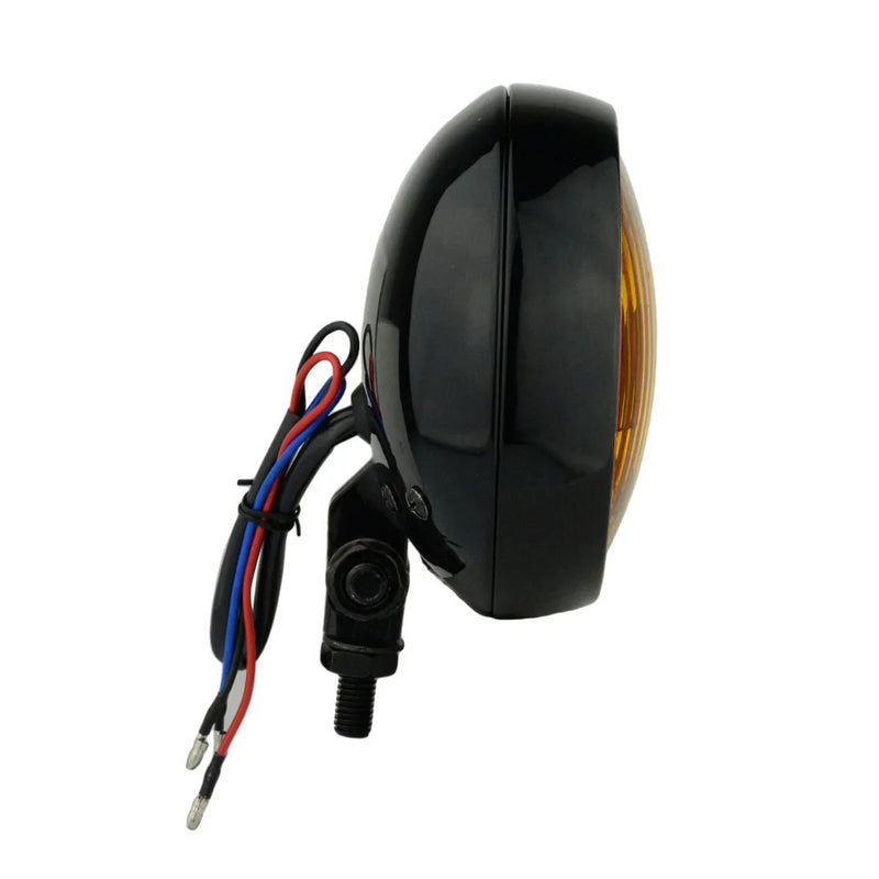 Load image into Gallery viewer, Farol auxiliar universal retro 11,4cm - luz nevoeiro chopper bobber

