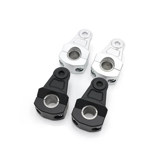 Suporte elevador de guiador para moto - Braçadeira universal 22/28mm