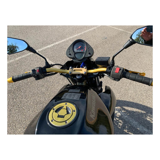 Guiador Universal 22 mm Alumínio CNC 720 mm para Moto - Várias Cores