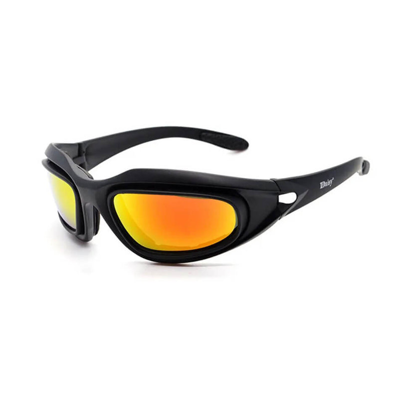 Load image into Gallery viewer, Óculos tácticos 4 Lentes intercambiáveis anti UV polarizados
