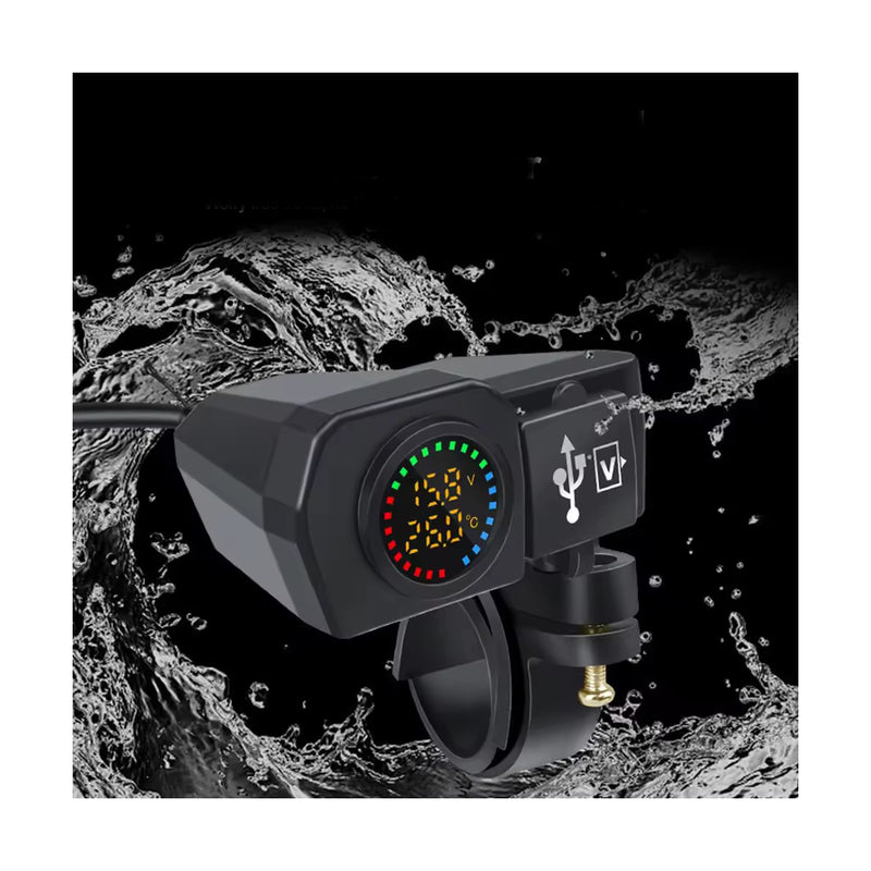 Load image into Gallery viewer, Carregador USB para moto QC3.0 PD 60W
