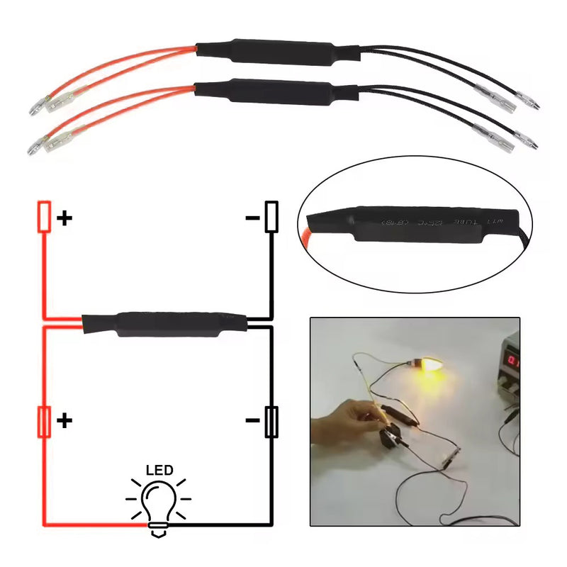 Load image into Gallery viewer, Resistências para Piscas LED Moto 12V 10W 10 Ohm
