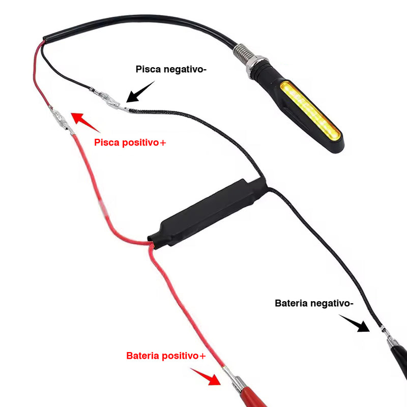 Load image into Gallery viewer, Resistências para Piscas LED Moto 12V 10W 10 Ohm
