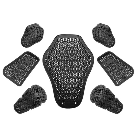 Proteção completa motociclista - kit proteções CE protetor dorsal
