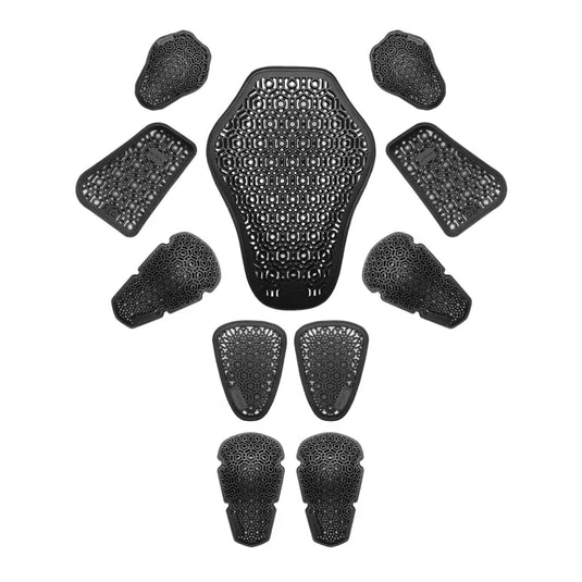 Proteção completa motociclista - kit proteções CE protetor dorsal