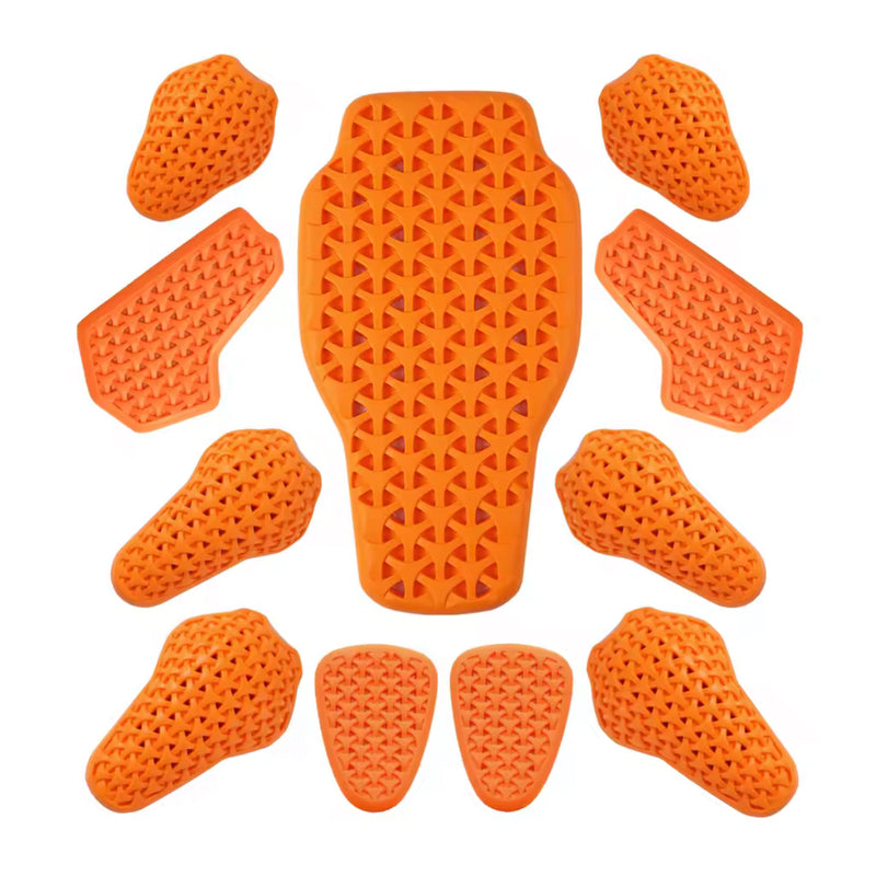 Carregue imagem no visualizador da galeriaProteção completa motociclista - kit proteções CE protetor dorsal
