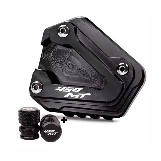 Kit CFMOTO 450MT - alargador descanso CNC + tampas válvulas 2024-2025