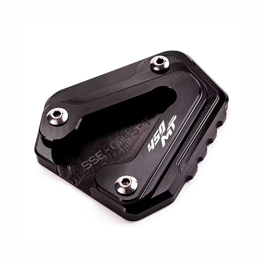 Alargador descanso lateral CFMOTO 450MT - CNC alumínio 6061 anodizado