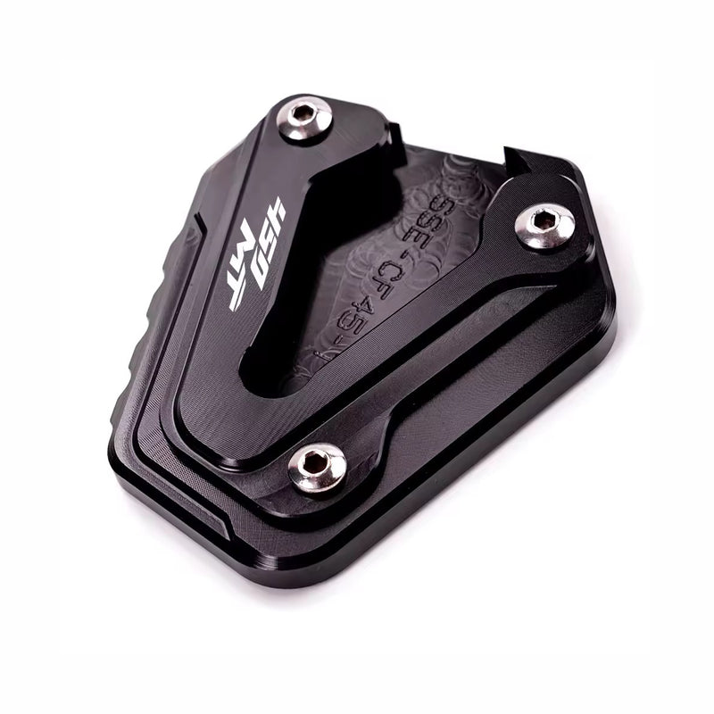 Carregue imagem no visualizador da galeriaAlargador descanso lateral CFMOTO 450MT - CNC alumínio 6061 anodizado
