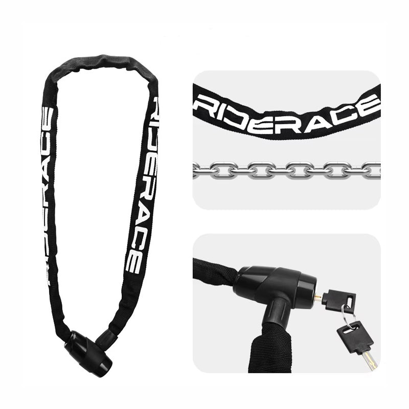 Carregue imagem no visualizador da galeriaCorrente antifurto moto - cadeado alta segurança 95 cm 2 chaves
