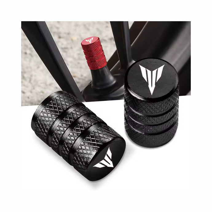 Tampas de válvula de pneu YAMAHA MT - Logo MT - Alumínio CNC