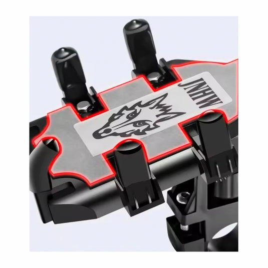 Suporte universal telemóvel moto 8 garras fixação melhorada