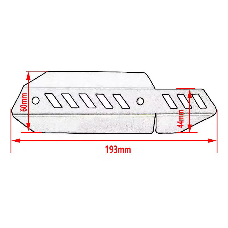 Carregue imagem no visualizador da galeriaProtetor escape CFMOTO 450MT 2024-2025

