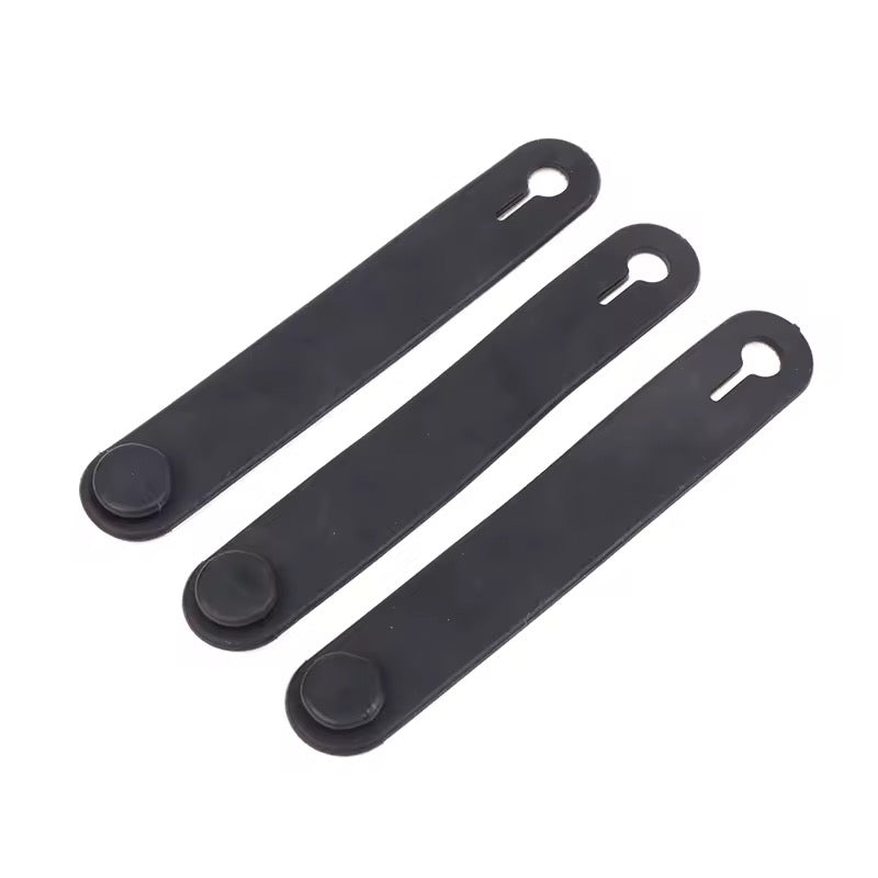 Carregue imagem no visualizador da galeriaAbraçadeiras elásticas de borracha para moto - 10 Unidades (5 cm ou 8 cm)
