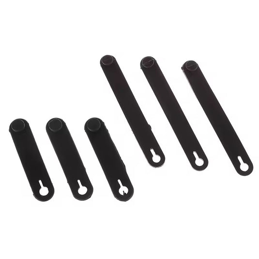 Abraçadeiras elásticas de borracha para moto - 10 Unidades (5 cm ou 8 cm)