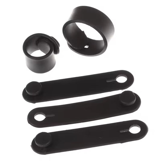 Abraçadeiras elásticas de borracha para moto - 10 Unidades (5 cm ou 8 cm)