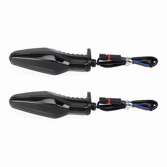 Piscas LED para motos BMW - luz âmbar fumada